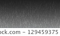 Rain fall texture isolated on transparent backdrop. Vertical vector lines of rain downpour effect 129459375