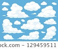 Cloud illustration 129459511