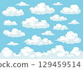 Cloud illustration 129459514