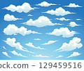 Cloud illustration 129459516
