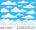 Cloud illustration 129459520