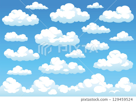 Cloud illustration 129459524