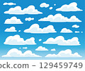 Cloud illustration 129459749