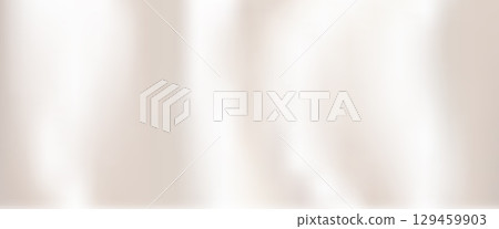 Cream beige and brown colors background with soft gradient and subtle wave pattern for a clean and elegant wedding design. Calm fabric-inspired silky wallpaper. Vector delicate cover illustration 129459903