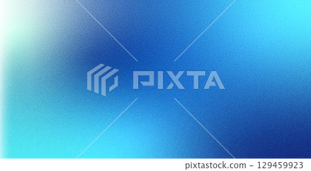 Blue noise dark gradient background. Navy grainy texture gradation cover. Christmas soft cold transition. Fresh banner template. Horizontal smooth blur retro cover. Vector illustration 129459923