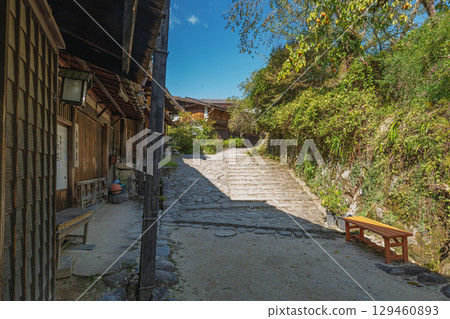 中山道妻籠宿的風景 129460893