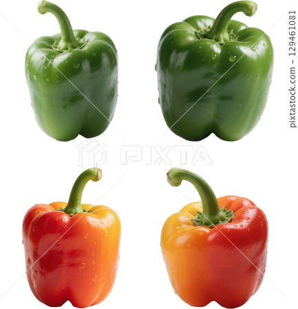 五顏六色的辣椒粉 129461081