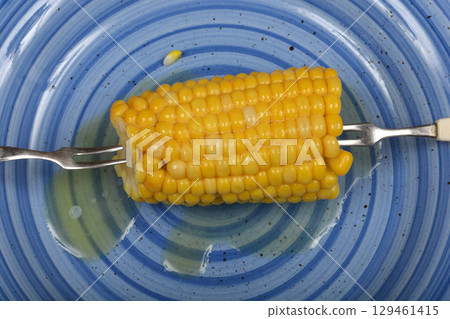 Buttered corn Buttered corn 129461415