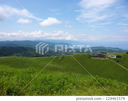 大室山的視圖 129461579