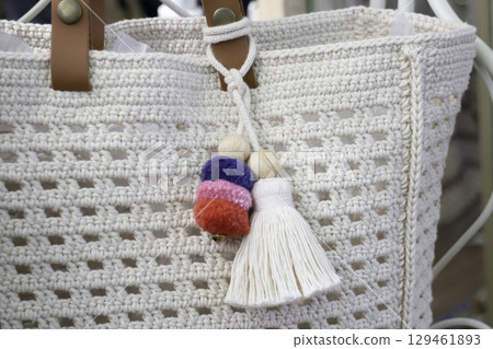 Mix and match fabrics shop in Chiang Mai, Thailand 129461893