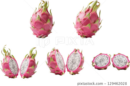 逼真的火龍果 129462028