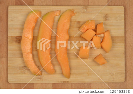 Cantaloupe melon Cantaloupe melon 129463358