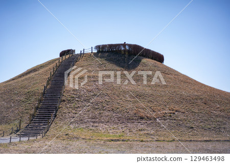 通往藍天的階梯山 129463498