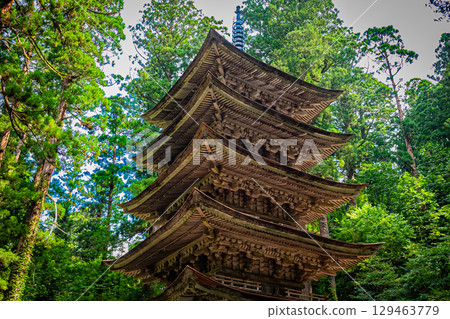 Haguroyama Five-story Pagoda, Tsuruoka City, Yamagata Prefecture Haguroyama Five-story Pagoda, Tsuruoka City, Yamagata Prefecture 129463779