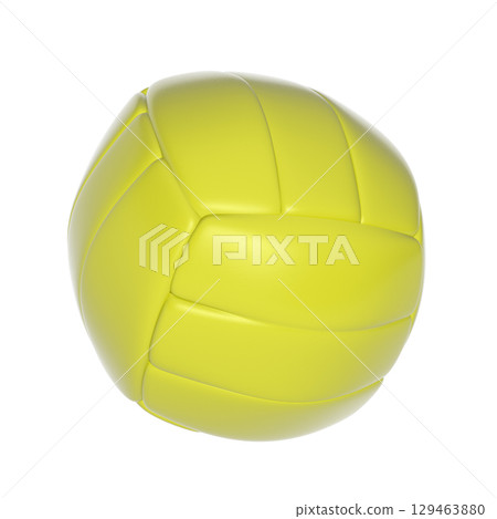 volleyball ball isolated on white 129463880