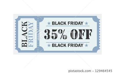 Black Friday 35% Off Discount Ticket 129464545