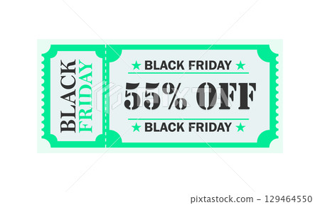 Black Friday 55% Off Discount Ticket 129464550