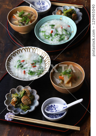 七味藥枸杞粥 129465040