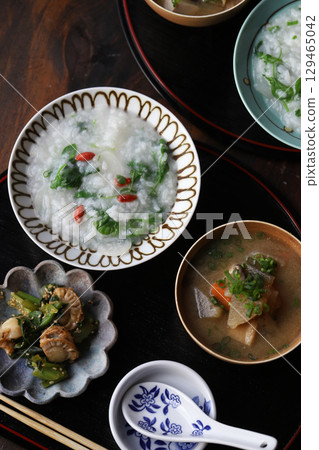 七味藥枸杞粥 129465042