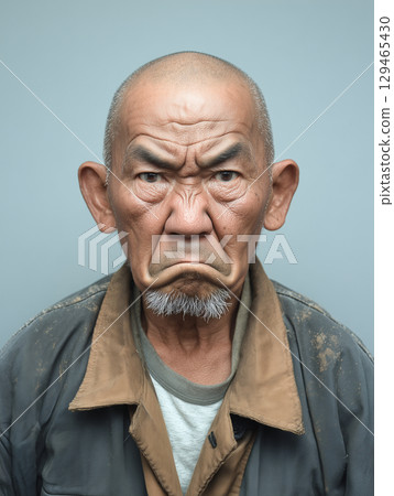 面目猙獰的男人 129465430