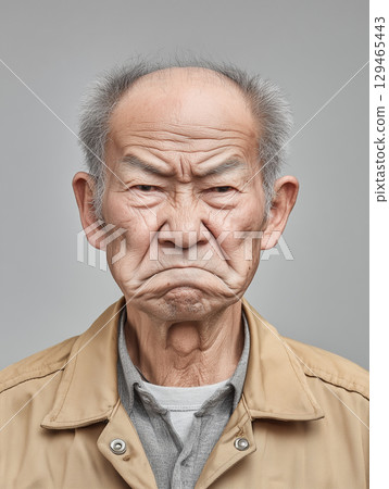 面目猙獰的男人 129465443