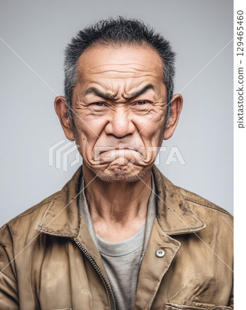面目猙獰的男人 129465460