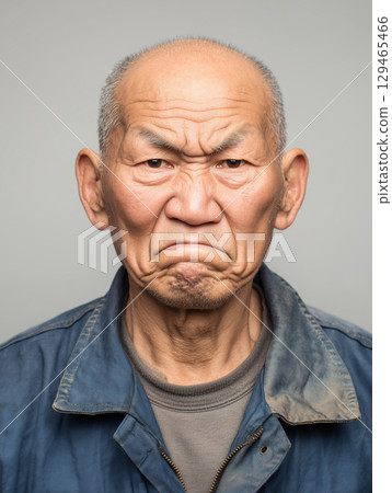 面目猙獰的男人 129465466