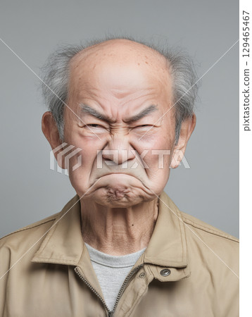 面目猙獰的男人 129465467