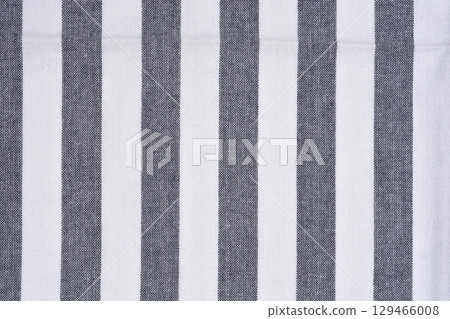 Fabric with bold grey and white stripes Fabric with bold grey and white stripes 129466008