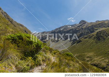 從紐西蘭亞瑟隘口國家公園的奧蒂拉山谷步道欣賞 129466904