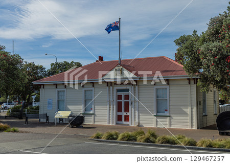 紐西蘭霍克斯灣納皮爾的海關大樓 129467257