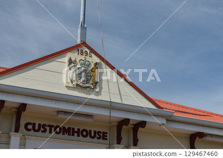The Custom House in Napier, Hawke's Bay, New Zealand The Custom House in Napier, Hawke's Bay, New Zealand 129467460