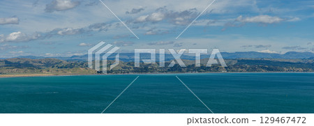 從紐西蘭霍克斯灣納皮爾的 Bluff Hill 瞭望台眺望 129467472