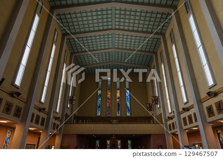 紐西蘭霍克斯灣納皮爾聖約翰大教堂內部 紐西蘭霍克斯灣納皮爾聖約翰大教堂內部 129467507