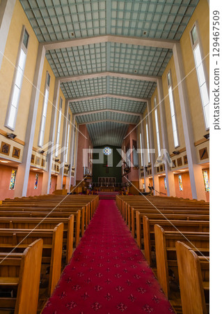 紐西蘭霍克斯灣納皮爾聖約翰大教堂內部 紐西蘭霍克斯灣納皮爾聖約翰大教堂內部 129467509