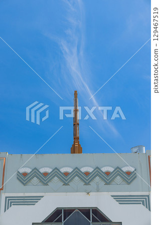 紐西蘭霍克斯灣納皮爾的裝飾藝術街景 129467519