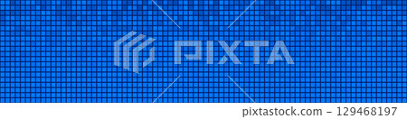 Digital tech seamless background, glowing pixel matrix for AI, coding, blockchain, fintech, cybersecurity BG, software, app UI, presentations, data backdrop. Vector illustration. Digital tech seamless background, glowing pixel matrix for AI, coding, blockchain, fintech, cybersecurity BG, software, app UI, presentations, data backdrop. Vector illustration. 129468197