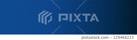 Blue abstract background, pixel light BG for digital technology, artificial intelligence, machine learning graphic, software engineering design, cyber security pattern. Vector backdrop. 129468223