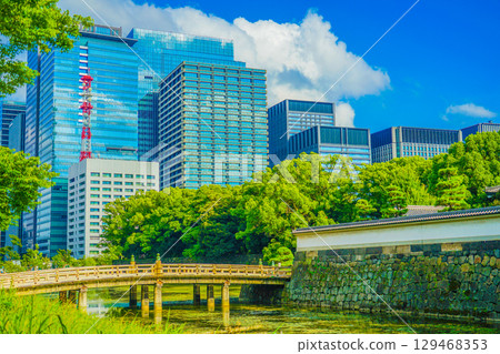 江戶城堡的石垣 129468353