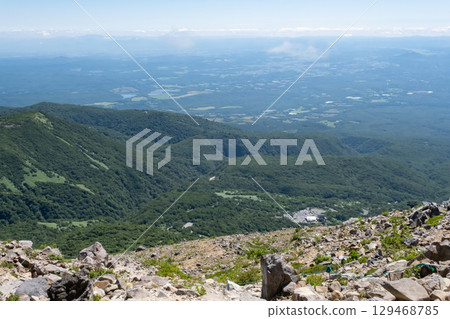 栃木縣那須山登山道的風景 栃木縣那須山登山道的風景 129468785