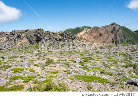 Scenery from the hiking trail on Mount Nasu in Tochigi Prefecture 129468817