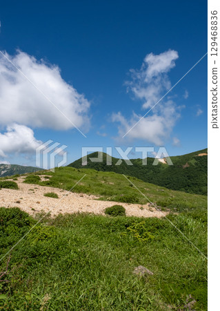 Scenery from the hiking trail on Mount Nasu in Tochigi Prefecture 129468836