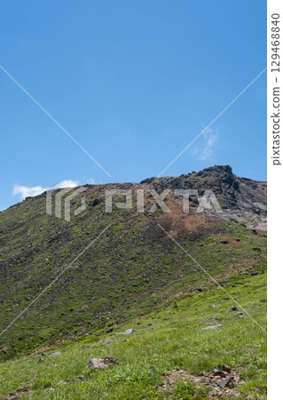 Scenery from the hiking trail on Mount Nasu in Tochigi Prefecture 129468840