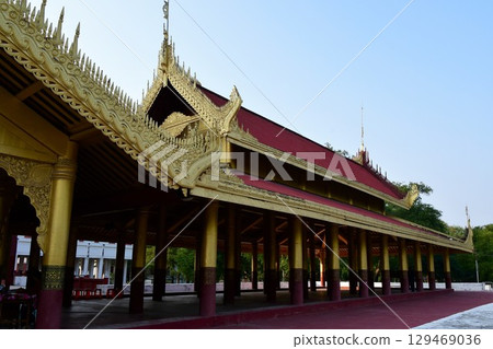 Audience Hall, Old Royal Palace, Mandalay, Myanmar 129469036