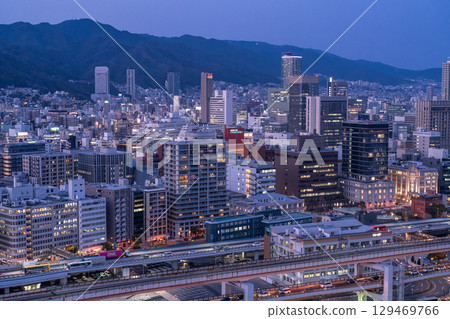 Hyogo Prefecture: Kobe Bay Area and City Night View 129469766