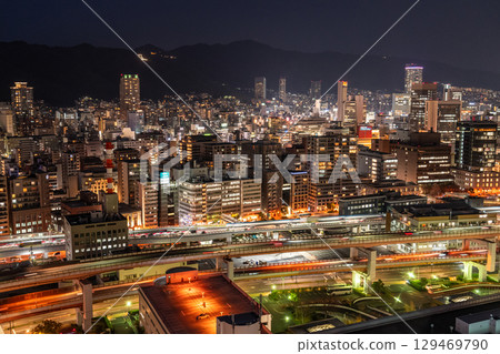 Hyogo Prefecture: Kobe Bay Area and City Night View 129469790