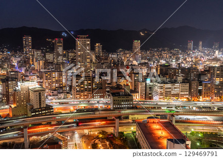Hyogo Prefecture: Kobe Bay Area and City Night View Hyogo Prefecture: Kobe Bay Area and City Night View 129469791