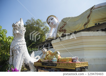 THAILAND PHRAE WAT PHRA THAT SUTHON MONGKHON KHIRI 129470483