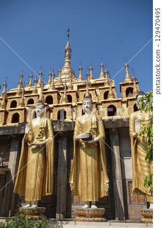 THAILAND PHRAE WAT PHRA THAT SUTHON MONGKHON KHIRI 129470495