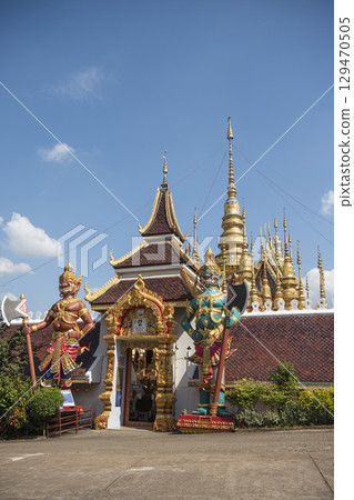 THAILAND PHRAE WAT PHRA THAT SUTHON MONGKHON KHIRI 129470505